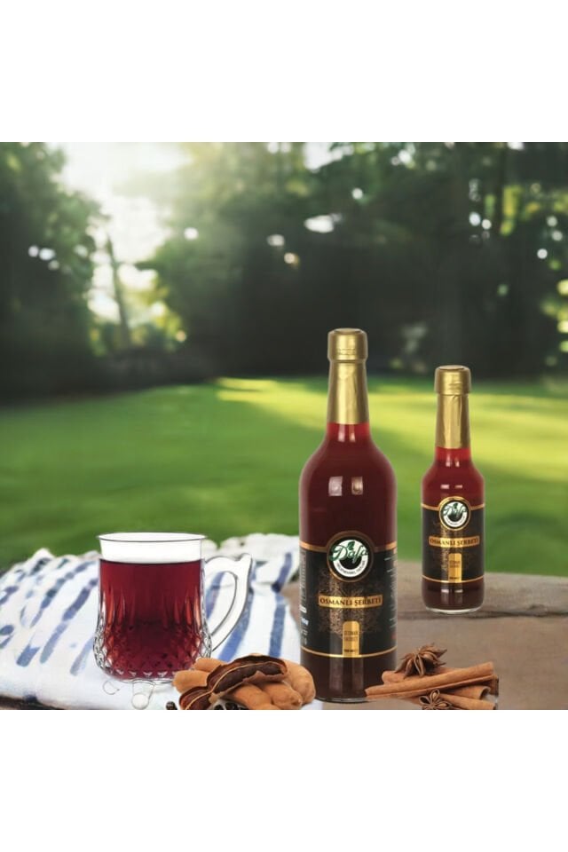 Osmanlı Şerbeti 250ml Demirhindi, Kuşburnu, Tarçın, Karanfil, Kakule, Keçiboynuzu Unu,Mor Havuç Suyu