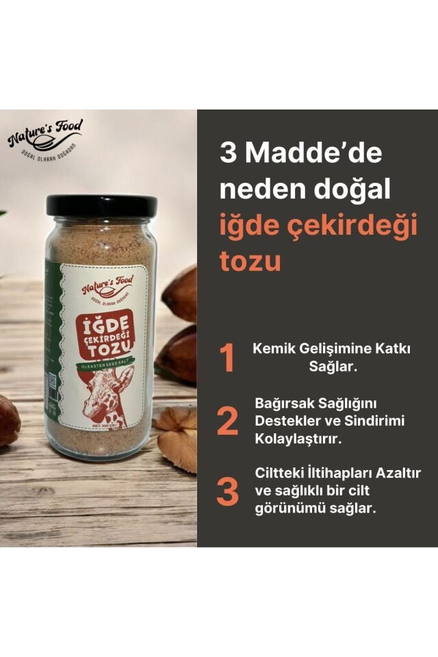 İğde Çekirdeği Tozu 200gr