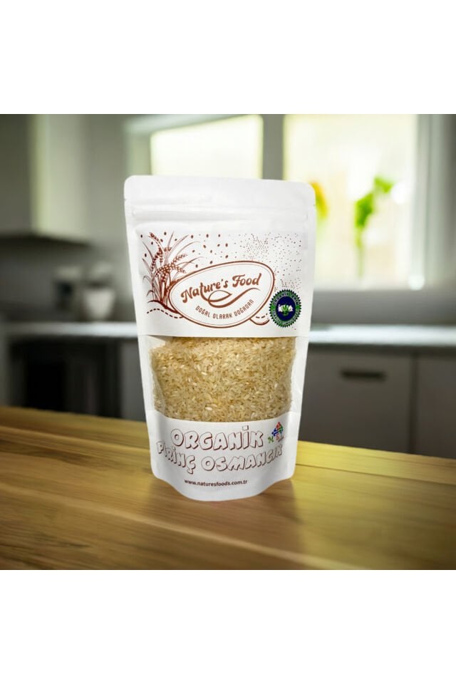 Organik Osmancık Pirinci 500gr Pestisit Analizli Organik Sertifikalı