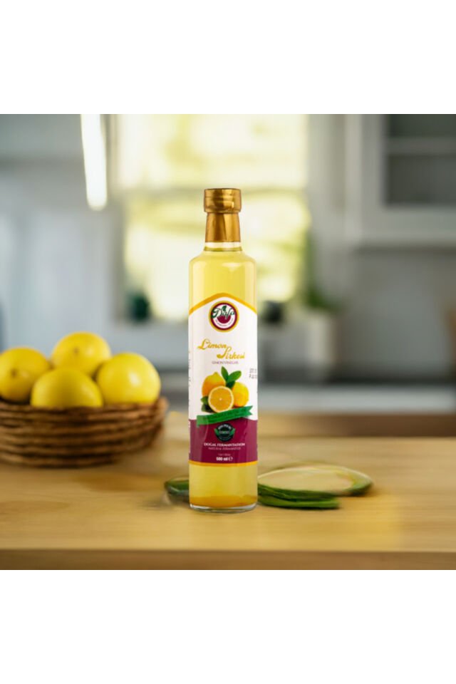 Limon Sirkesi Doğal Fermante