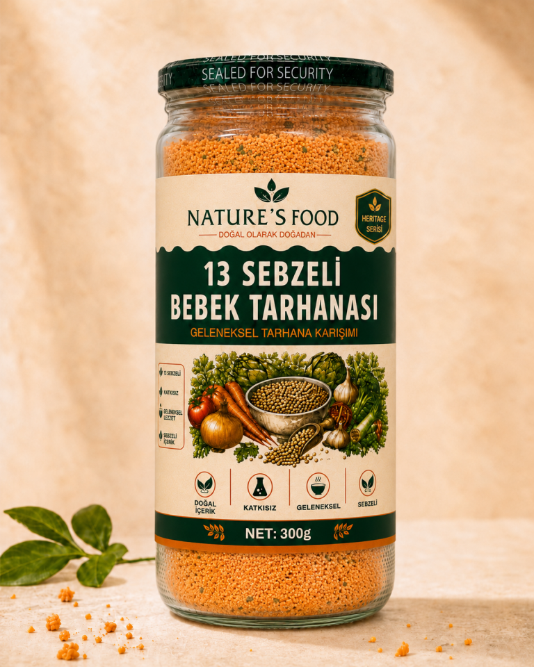 13 Sebzeli Bebek Tarhanası