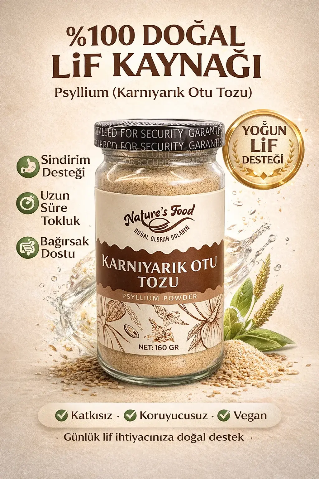 Karnıyarık Otu Tozu